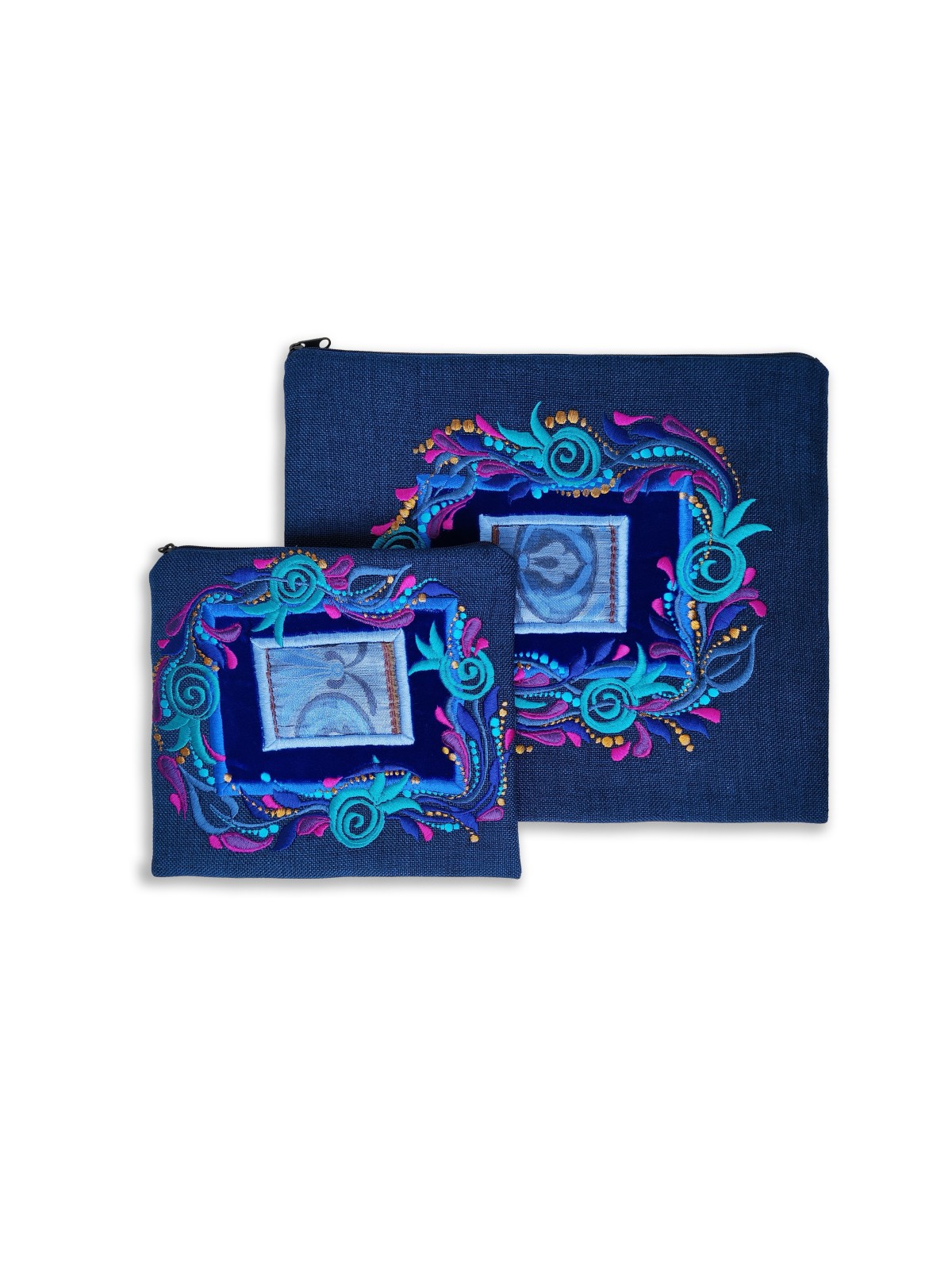 Classique beau nom personnalisé multicolore Tallis, Tallit et Tefill