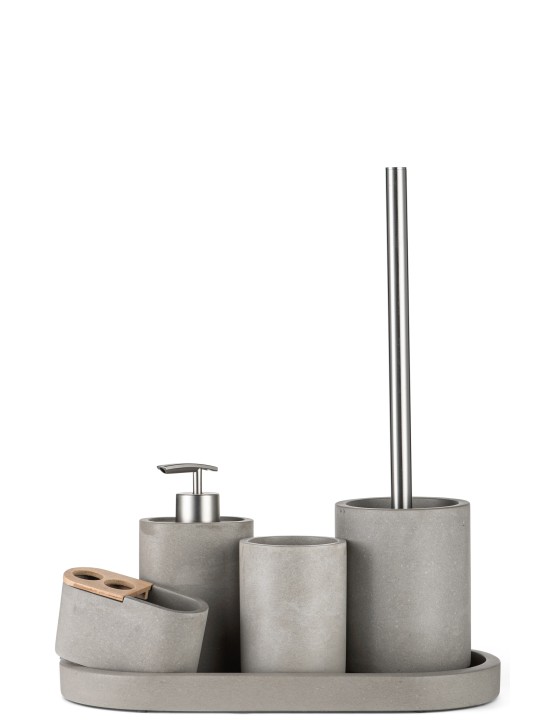 Ensemble en béton naturel de salle de bain moderne unique en son genre, cadeaux Tu B'Av, I