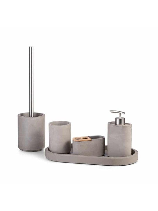 One-of-a-Kind Modern Bathroom Natural Concrete Set , Tu B'Av Gifts , I
