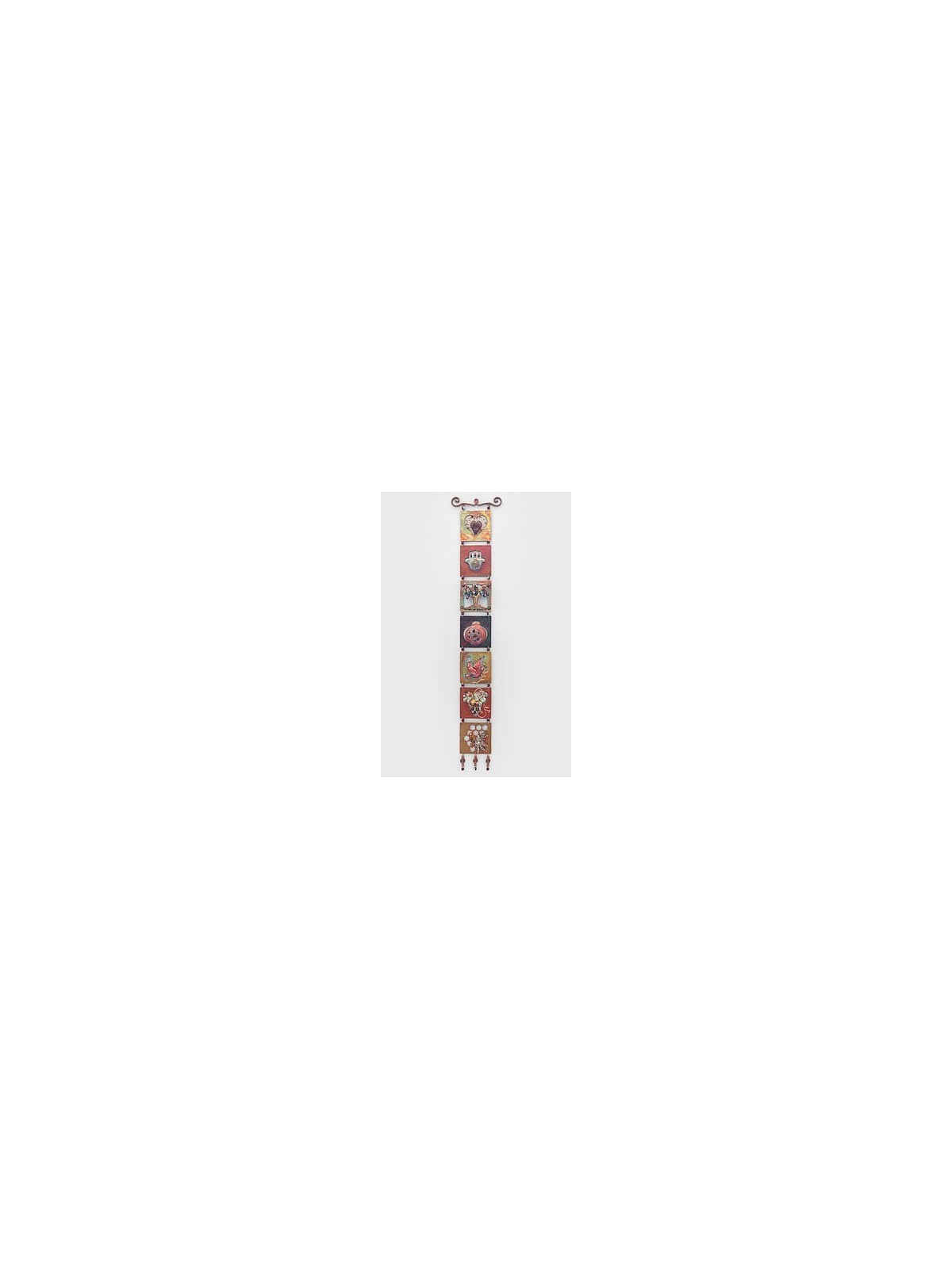 Copper Seven Blessings Mobile - Modern Judaica , Jewish Wedding Gifts