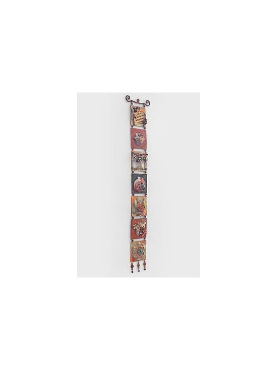 Long Seven Blessings Mobile - Colorful Judaica , Jewish Wedding Gifts