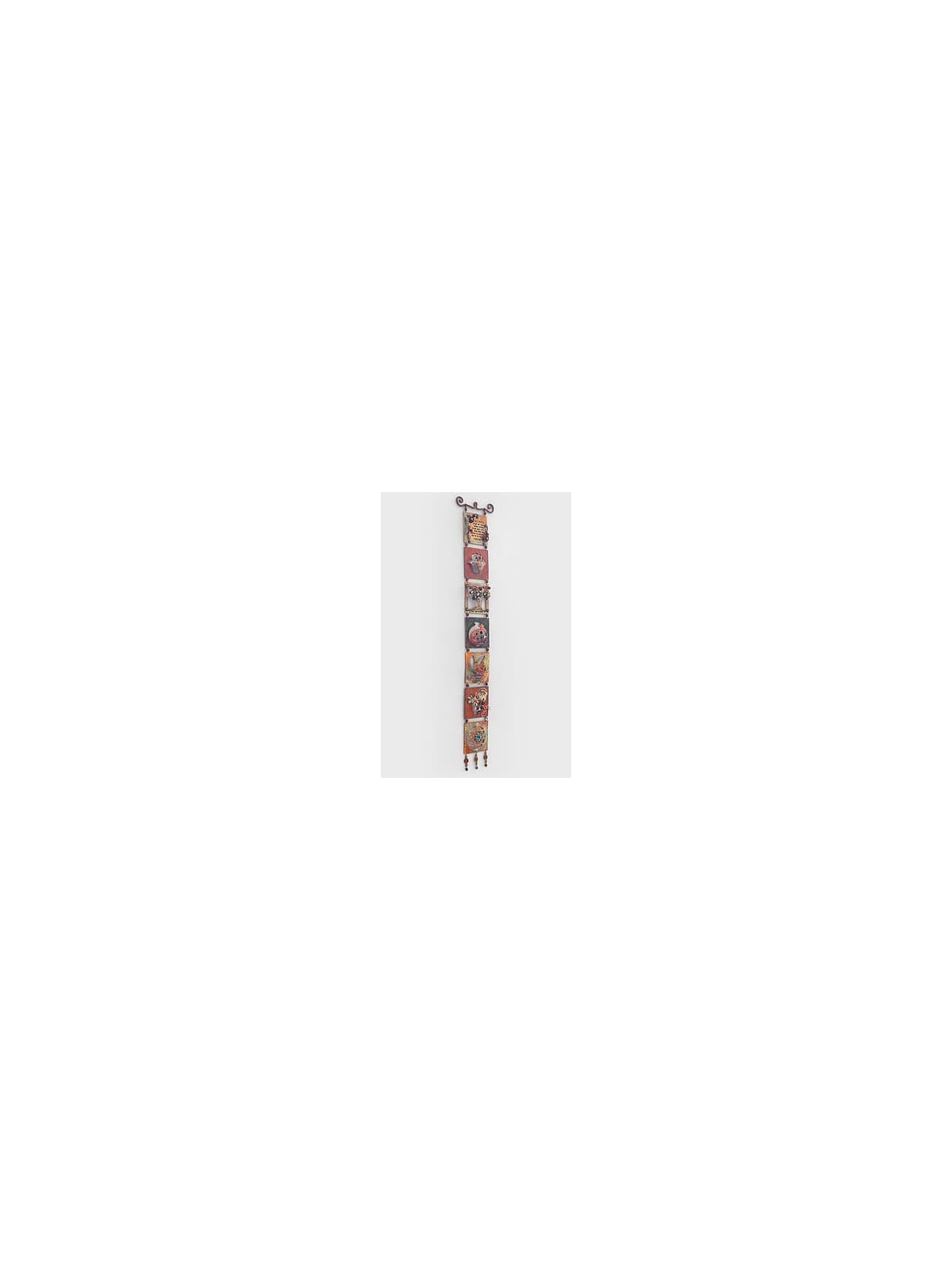 Long Seven Blessings Mobile - Judaica coloré, cadeaux de mariage juif