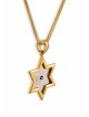 Extraordinary Modern 14K Yellow Gold Magen David N , Tu B'Av Gifts , I