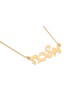 Collier en or hébreu cursif élégant, cadeaux Tu B'Av, Judaica israélien