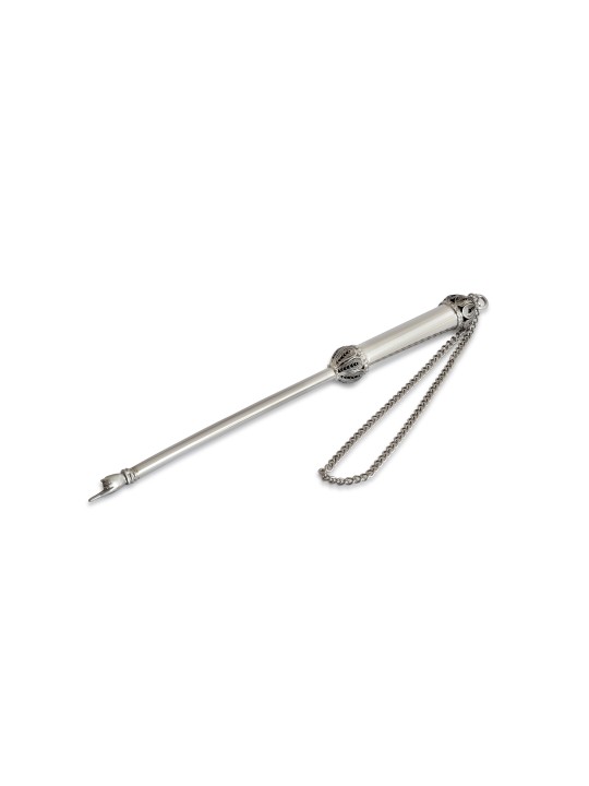 Pointeur de Torah en argent sterling de taille moyenne, cadeaux de Pâque, Juda israélien