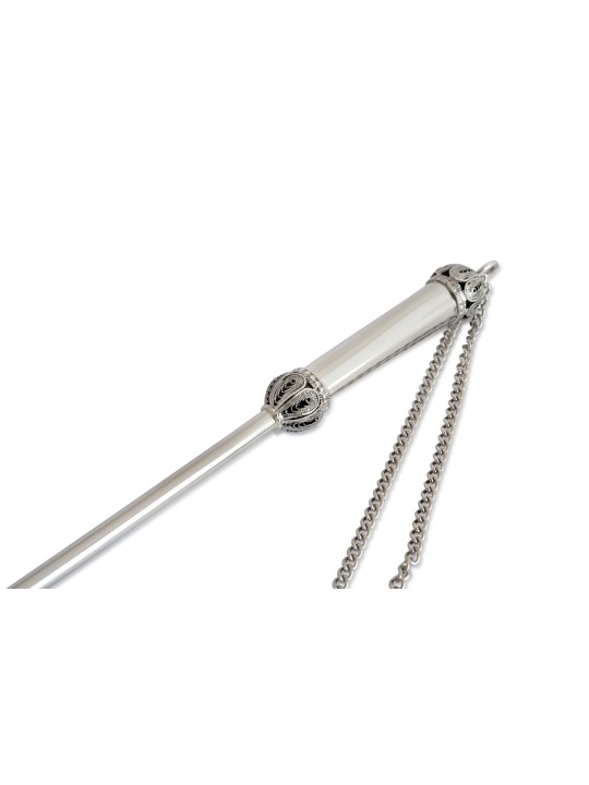 Pointeur de Torah en argent sterling de taille moyenne, cadeaux de Pâque, Juda israélien