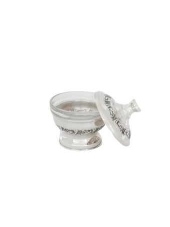 Superbe plat de miel en argent pour Rosh Hashanah, cadeaux de mariage juif,
