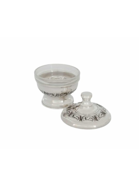 Superbe plat de miel en argent pour Rosh Hashanah, cadeaux de mariage juif,