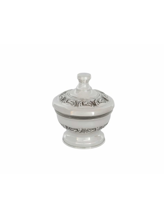 Superbe plat de miel en argent pour Rosh Hashanah, cadeaux de mariage juif,