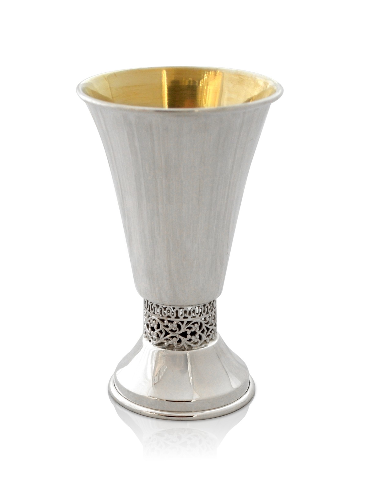 Coupe de Kiddouche personnalisée avec bande filigrane, coupes de Kiddouche modernes, est
