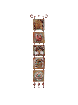 Terrific Copper Five Blessings Mobile , Jewish Wedding Gifts , Israeli