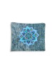 Talit et T Mandala géométrique en velours de style moderne, Talit et Tefill
