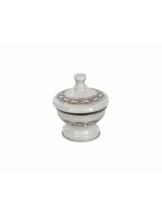 Grand plat de miel en argent Rosh Hashanah , cadeaux de mariage juifs , israélien