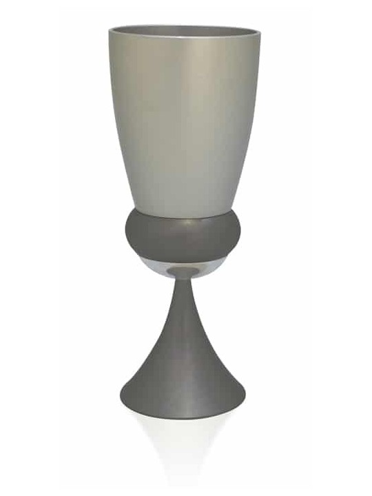 Modern aluminum Havdalah Kiddush Cup Set , Modern Havdalah Sets , Isra