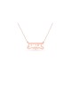 Collier de nom personnalisé en or avec cœur, cadeaux Tu B'Av, Judaica israélien