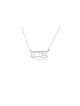 Collier d’or d’amour de nom hébreu personnalisé, cadeaux Tu B’Av, israélien