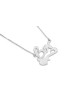 Collier en or avec nom hébreu cursif élégant, cadeaux Tu B'Av, Ju israélien