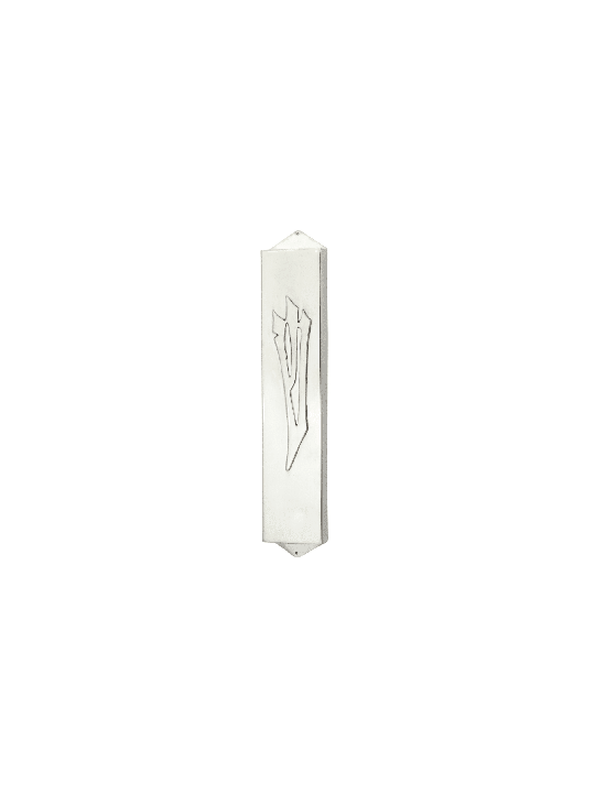 Couverture contemporaine de mezouza en argent propre, grandes mezouzas, Jud israélien