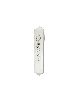 Étui Mezuzah argenté moderne et élégant, grandes Mezuzahs, Juda israélien