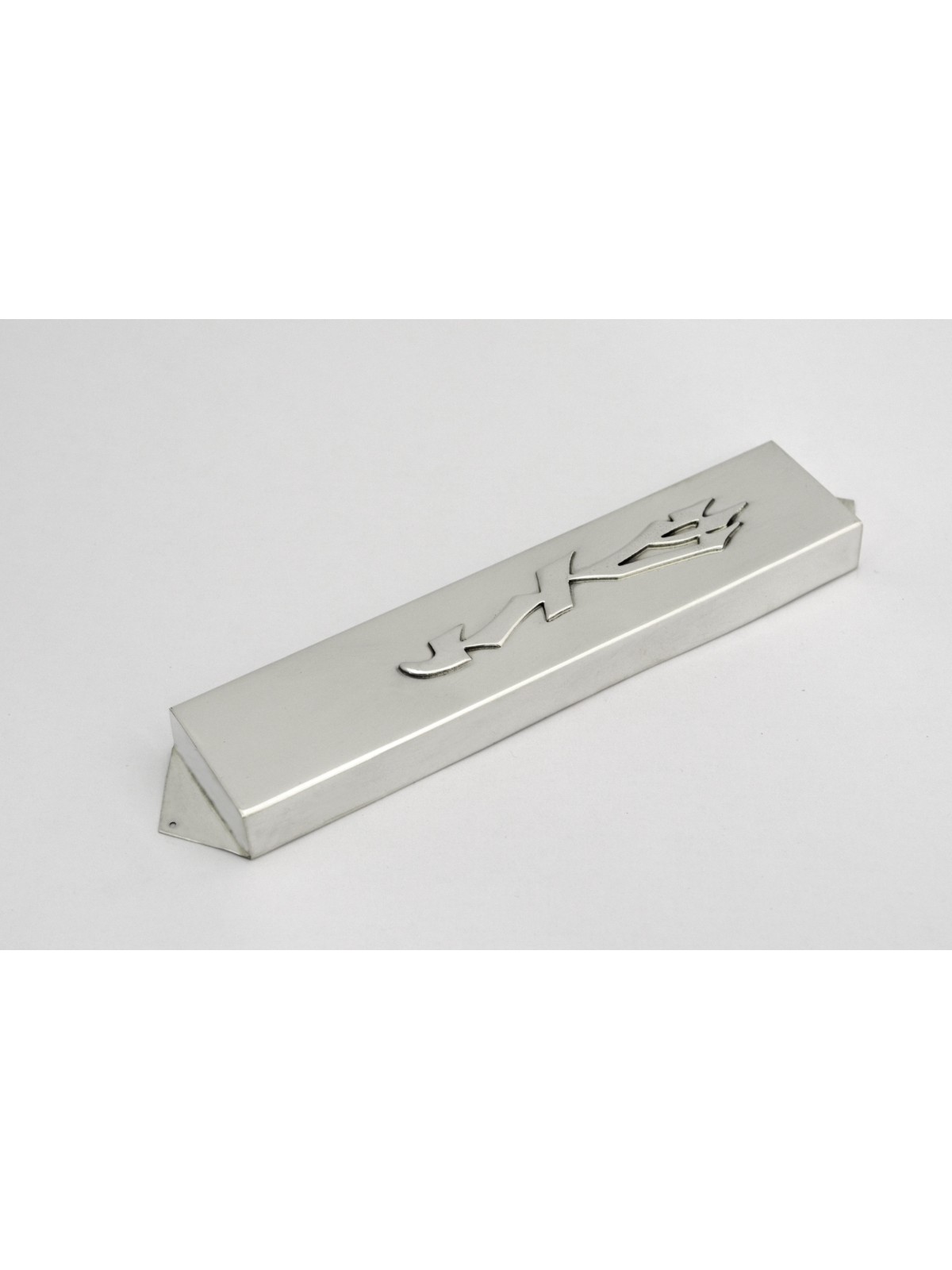 Étui Mezuzah argenté moderne et élégant, grandes Mezuzahs, Juda israélien