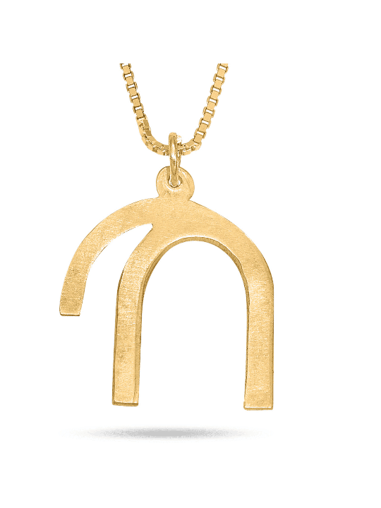 Pendentif Chai en or moderne et spécial, cadeaux Tu B'Av, Judaica israélien