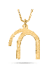 Pendentif Chai en or moderne et spécial, cadeaux Tu B'Av, Judaica israélien