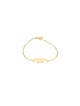 Bracelet en or nom hébreu , Cadeaux Tu B'Av , Judaica israélien