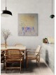 Mur Occidental de style abstrait multicolore moderne wi, abstrait juif A