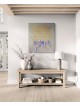 Mur Occidental de style abstrait multicolore moderne wi, abstrait juif A