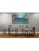 Colorful Victory and Unity: Israel and USA Paintin , Jewish Abstract A