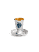 Stunning Sterling Turquoise and blue Silver Yeled  , Passover Gifts ,