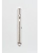 Étui Mezuzah en filigrane argenté moderne extra large, extra large Mezuzah