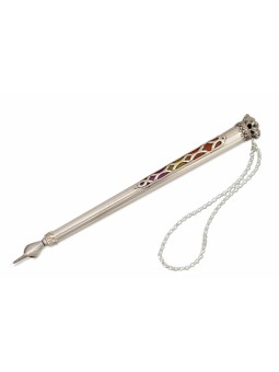 Sterling Silver Yad Torah with Unique Filigree , Shabbat Gifts , Israe