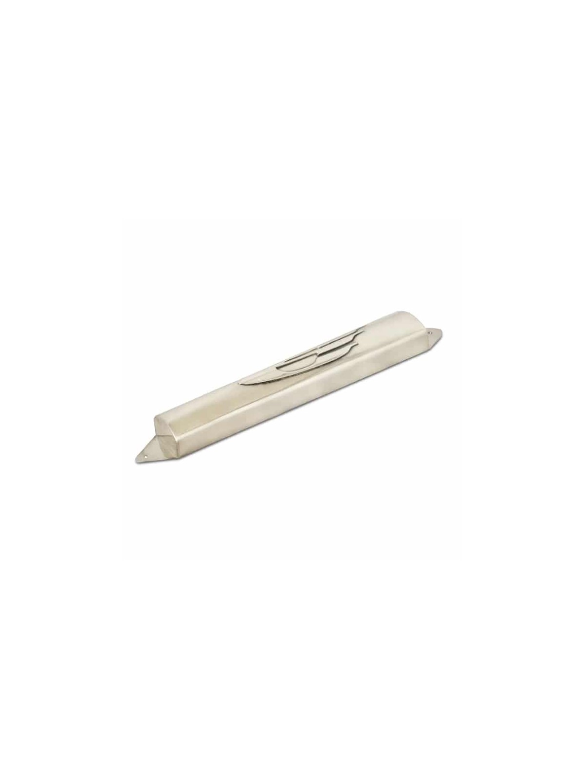 Sterling Silver Modern Handmade Mezuzah Case , Large Mezuzahs , Israel