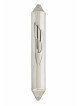 Étui Mezuzah moderne en argent sterling fait à la main, grandes mezouzas, Israël