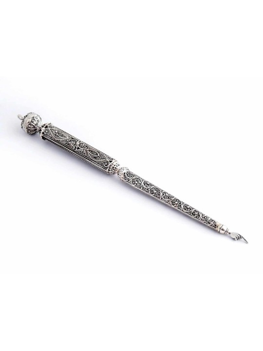 Jewish Yad Torah With Filigree Embellishments , Passover Gifts , Israe