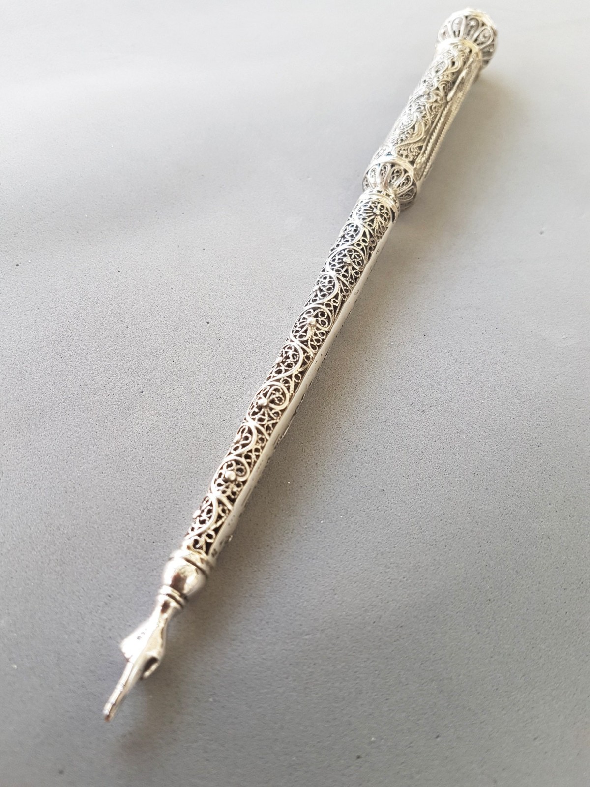 Jewish Yad Torah With Filigree Embellishments , Passover Gifts , Israe