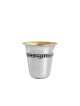 Belle tasse de Kiddouch en argent sterling au design de perles, cadeaux de Pâque,