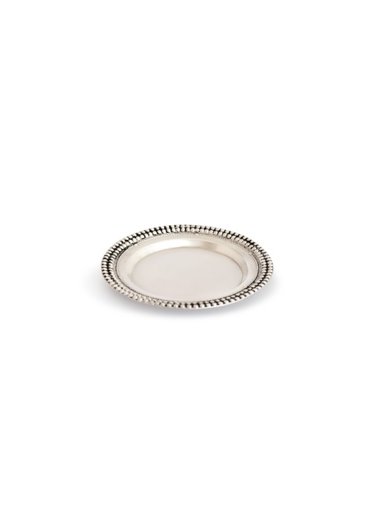 Belle tasse de Kiddouch en argent sterling au design de perles, cadeaux de Pâque,