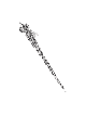 Large Sterling Silver Filigree Torah Pointer with  , Passover Gifts ,