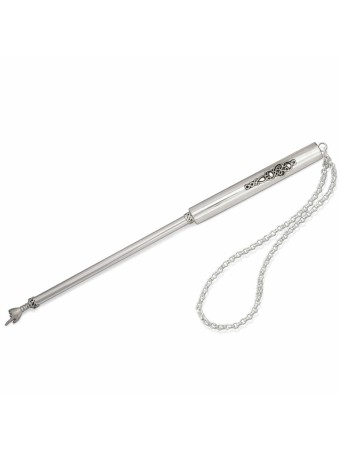 Torah Pointer Sterling Silver with Filigree Rim , Shabbat Gifts , Isra