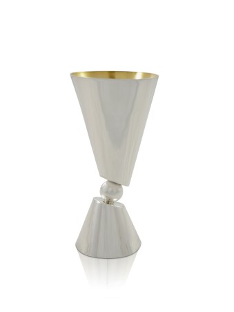 Contemporary Small Silver Children's Kiddush Cup , Passover Gifts , Is