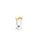 Sterling Silver Kiddush Cup with Filigree Band , Modern Kiddush Cups ,