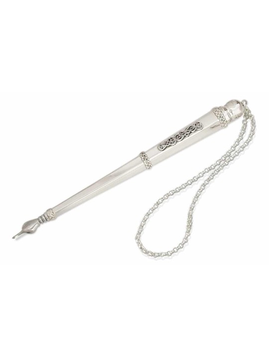 Pointeur de Torah en argent sterling moderne personnalisé, cadeaux de Shabbat, israélien