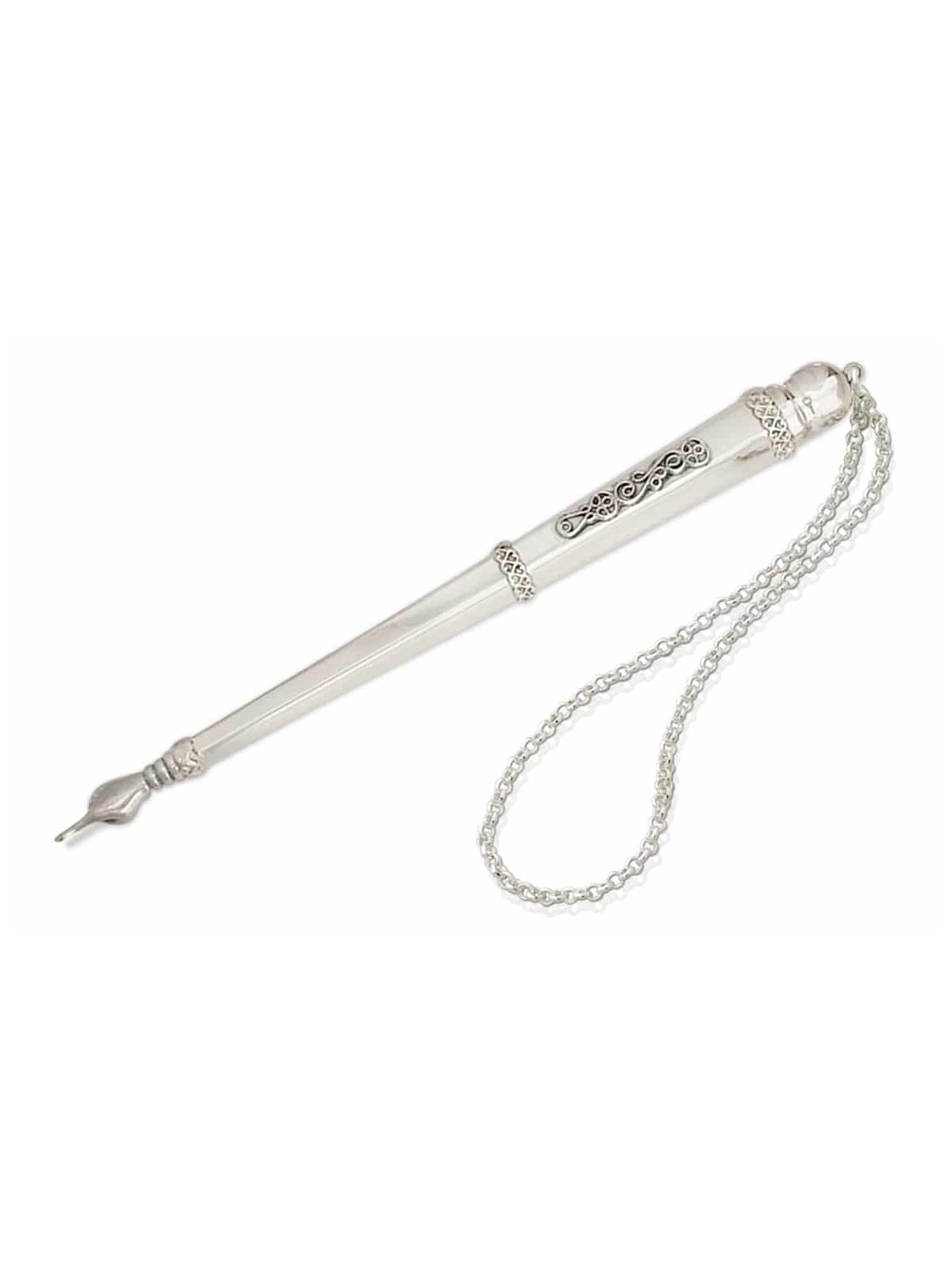 Pointeur de Torah en argent sterling moderne personnalisé, cadeaux de Shabbat, israélien