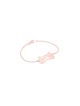 Bracelet en or avec nom anglais Love, cadeaux Tu B'Av, Judaica israélien