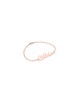 Bracelet chic avec nom anglais cursif en or, cadeaux Tu B'Av, Isra