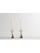 Small Sterling Silver Candlesticks Hammered Finish , Passover Gifts ,