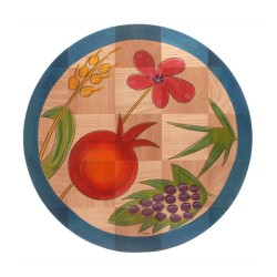 Round Floor Mat Holy Plants by Kakadu Art | House Decorations