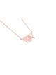 Collier en or classique avec nom hébreu complet, cadeaux Tu B'Av, Judaï israélien